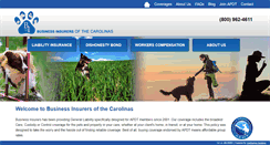 Desktop Screenshot of dogtrainerinsurance.com